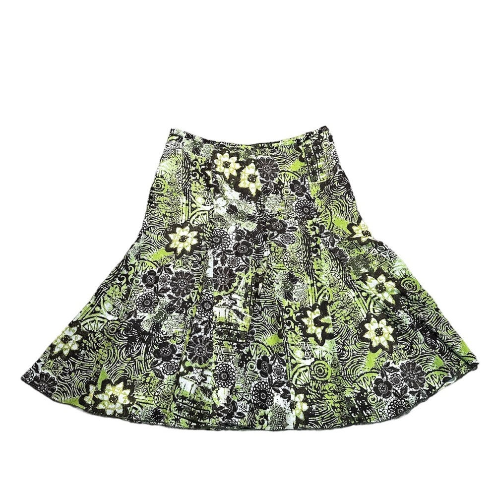 Vintage Y2K flare midi skirt by Tribal